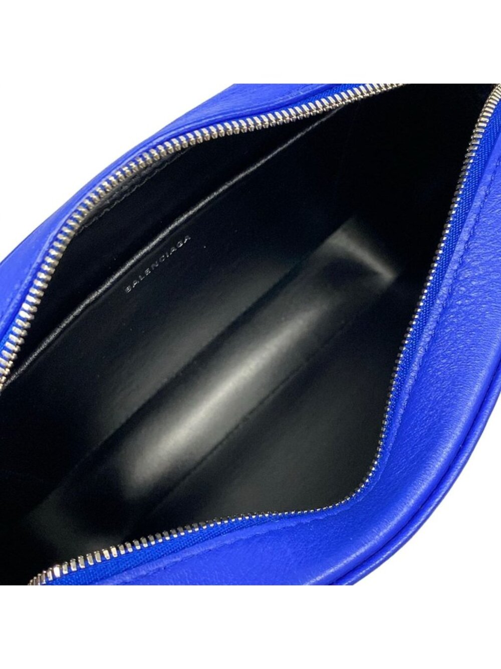 Balenciaga Shoulder Bag Everyday Blue Leather - Picture 7 of 15